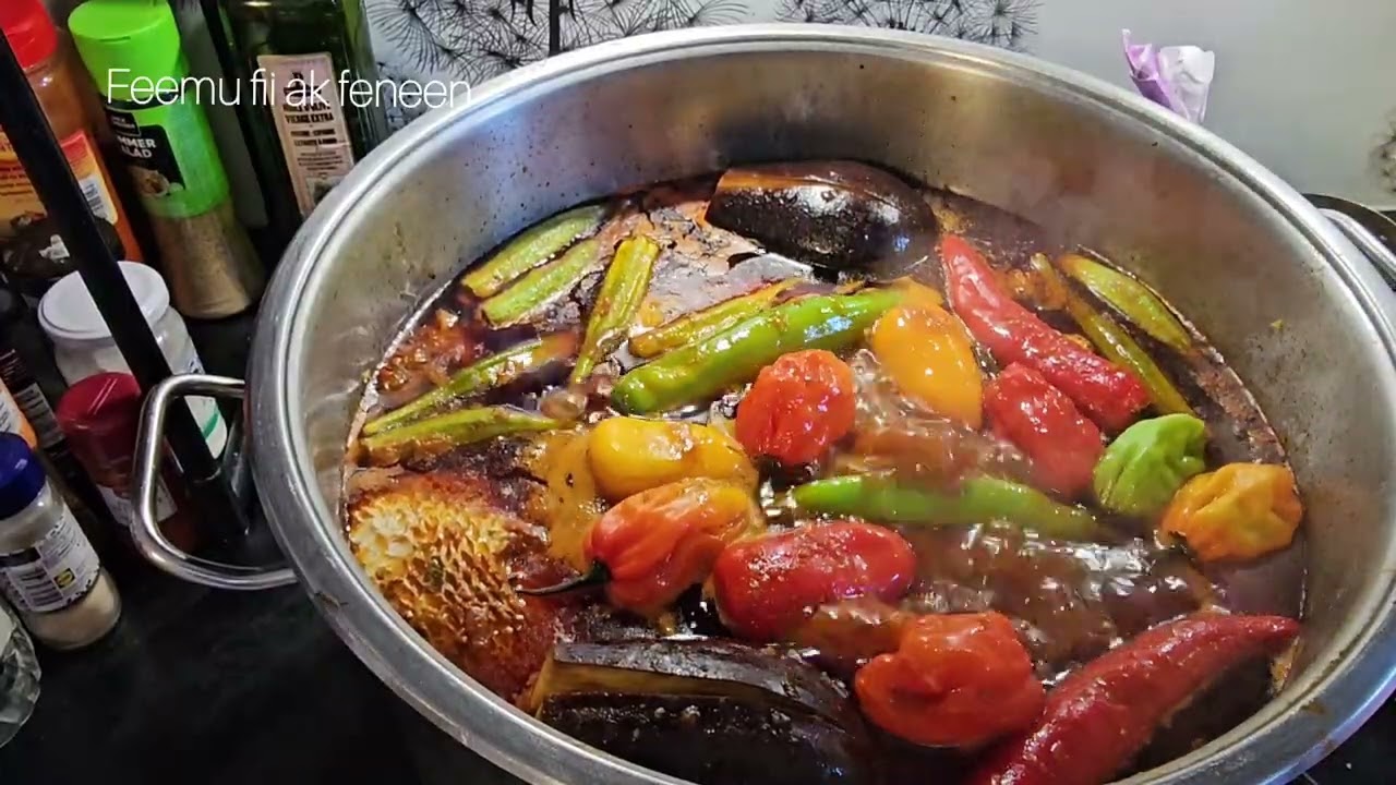 Thiébou dieune Diagua bou saf with meatballs